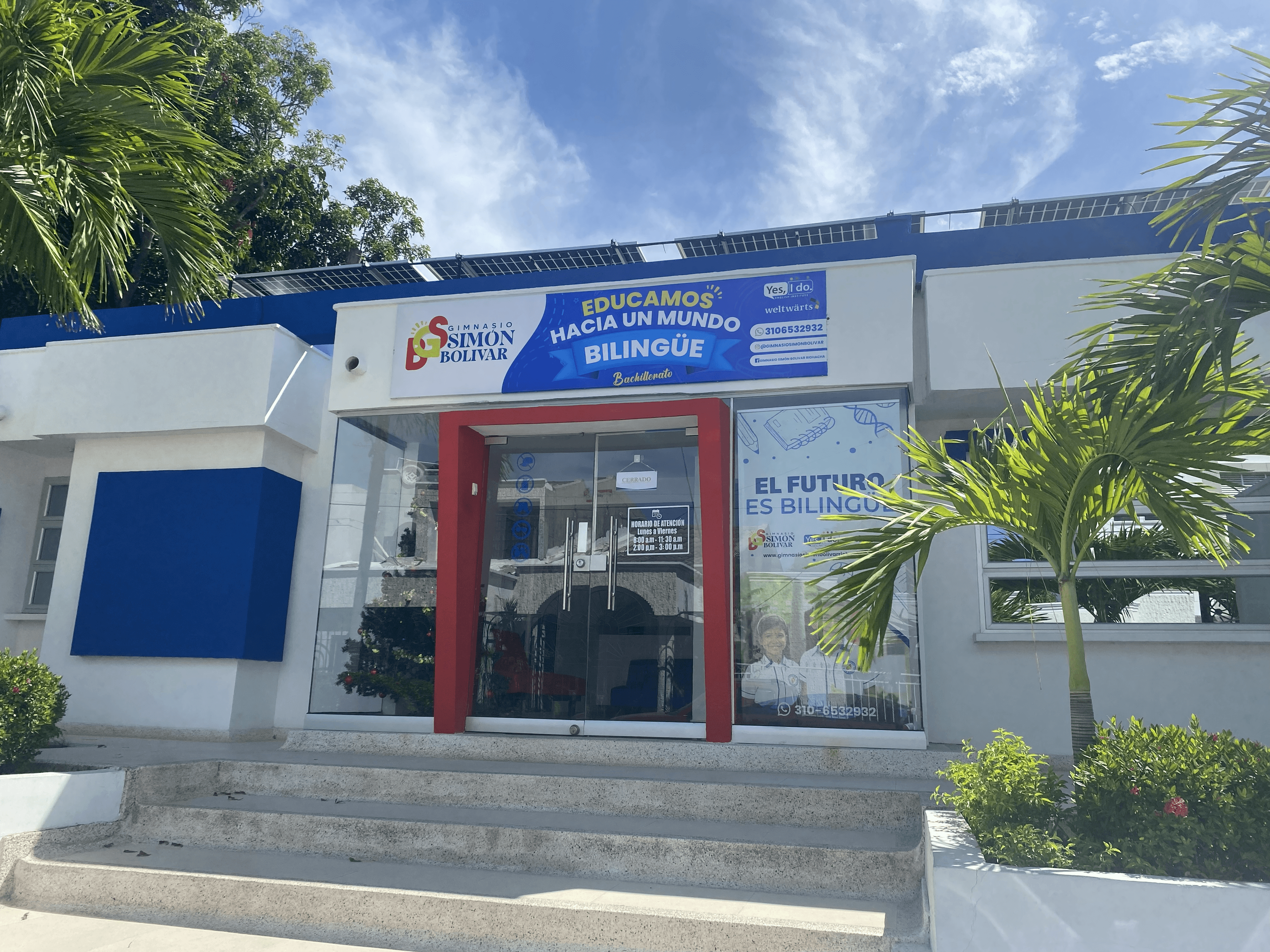 Estudiantes del Gimnasio Simón Bolívar